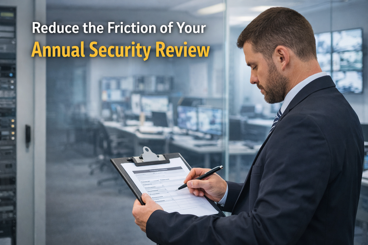 Reduce the friction of your annual security review